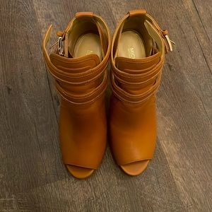 Michael Kors Blaze open toe bootie